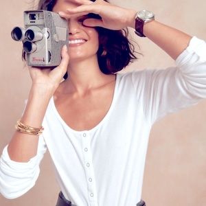 Banana Republic Light Long Sleeve Henley